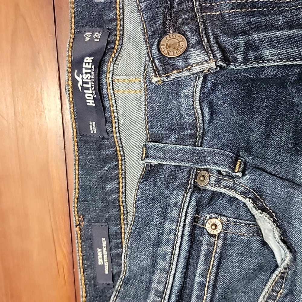 Hollister Skinny Epic Flex Jeans EUC W31 L32 - Picture 4 of 4